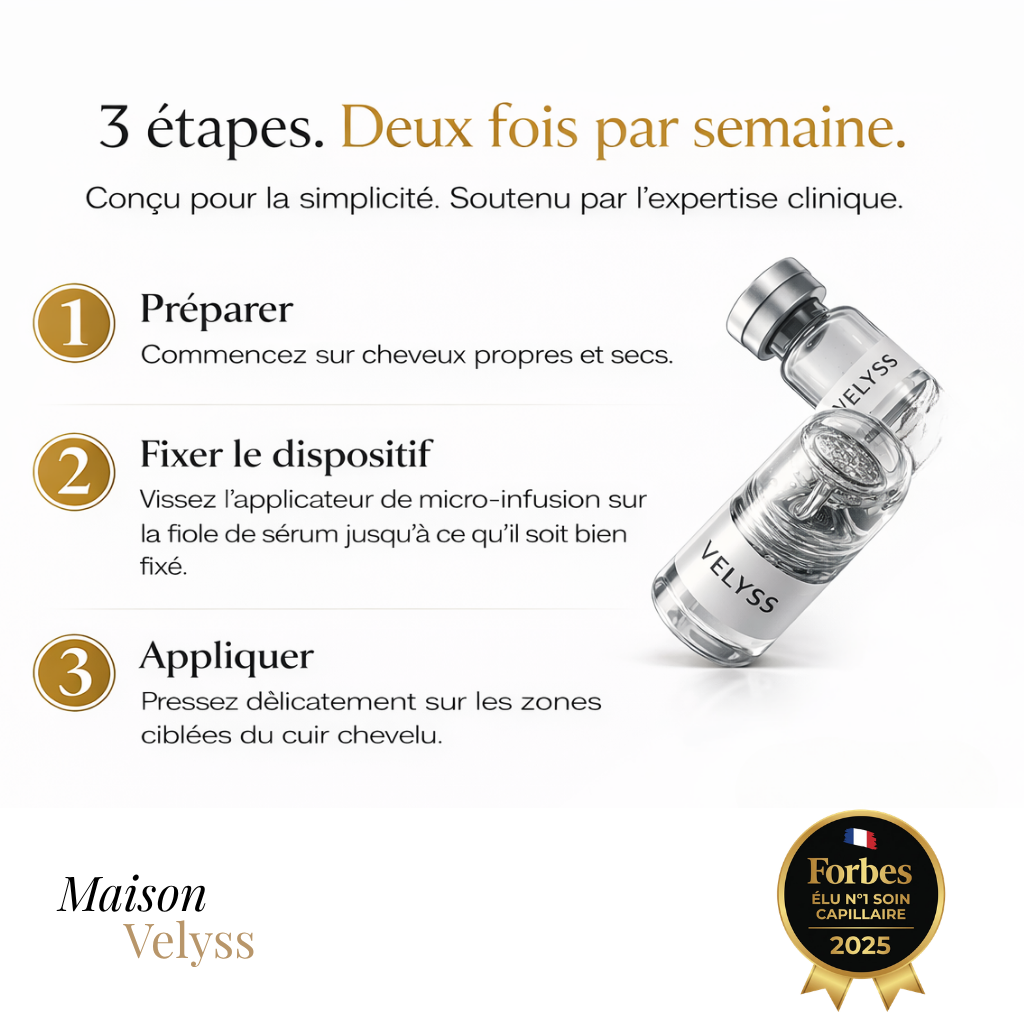 Protocole Velyss® — Repousse Capillaire Naturelle